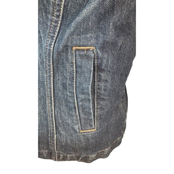 2/$30 NWOT Tommy Hilfiger Size M Womens Denim Jacket Cotton Blend - Picture 6 of 14